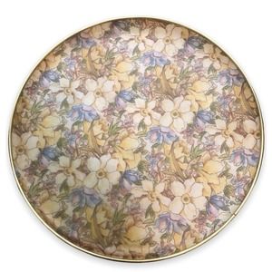 Vintage‎ Keswick Fiberglass Fibreglass Serving Tray 14 inches 60s 70s UK United